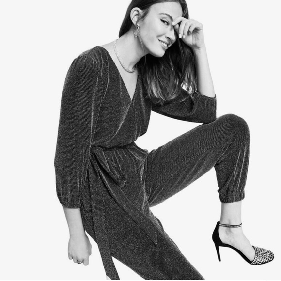 Women’s Inc. Brand Jumpsuit - Size 10 - Worn once / Black + Gold - Picture 3 of 14